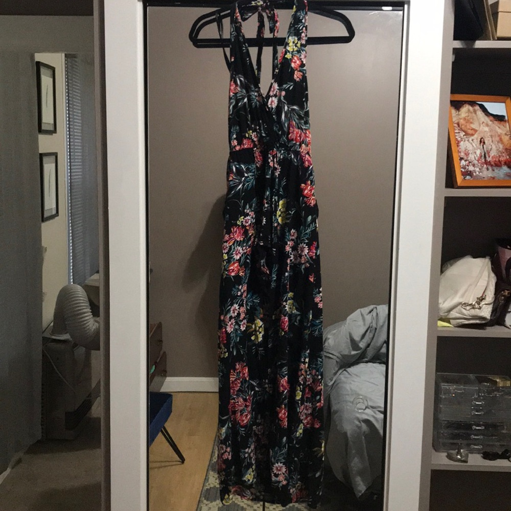 Floral long Romper